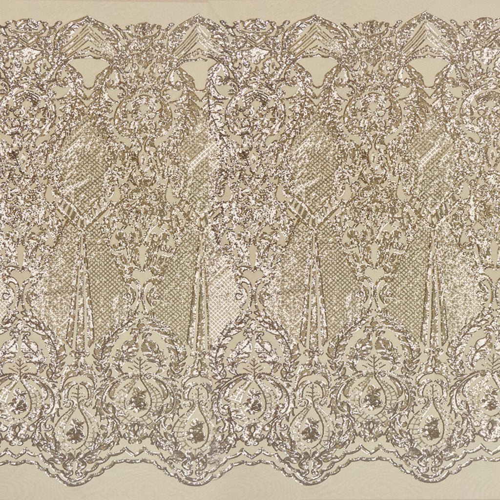 Celine Stretch Mesh Sequin Fabric | Blue Moon Fabrics - Image 18
