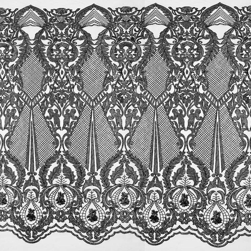 Celine Stretch Mesh Sequin Fabric | Blue Moon Fabrics - Image 23