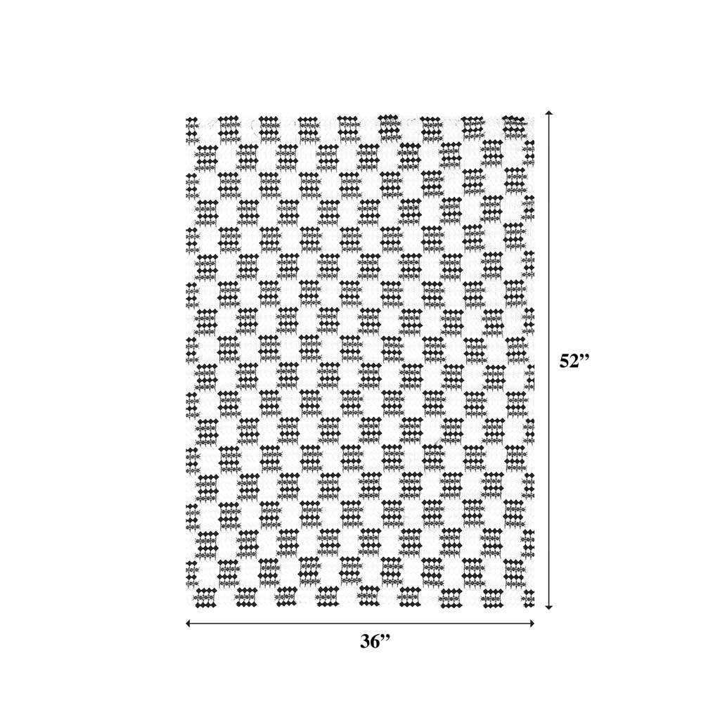 Checkmate Mechanical Lace | Blue Moon Fabrics - Image 3