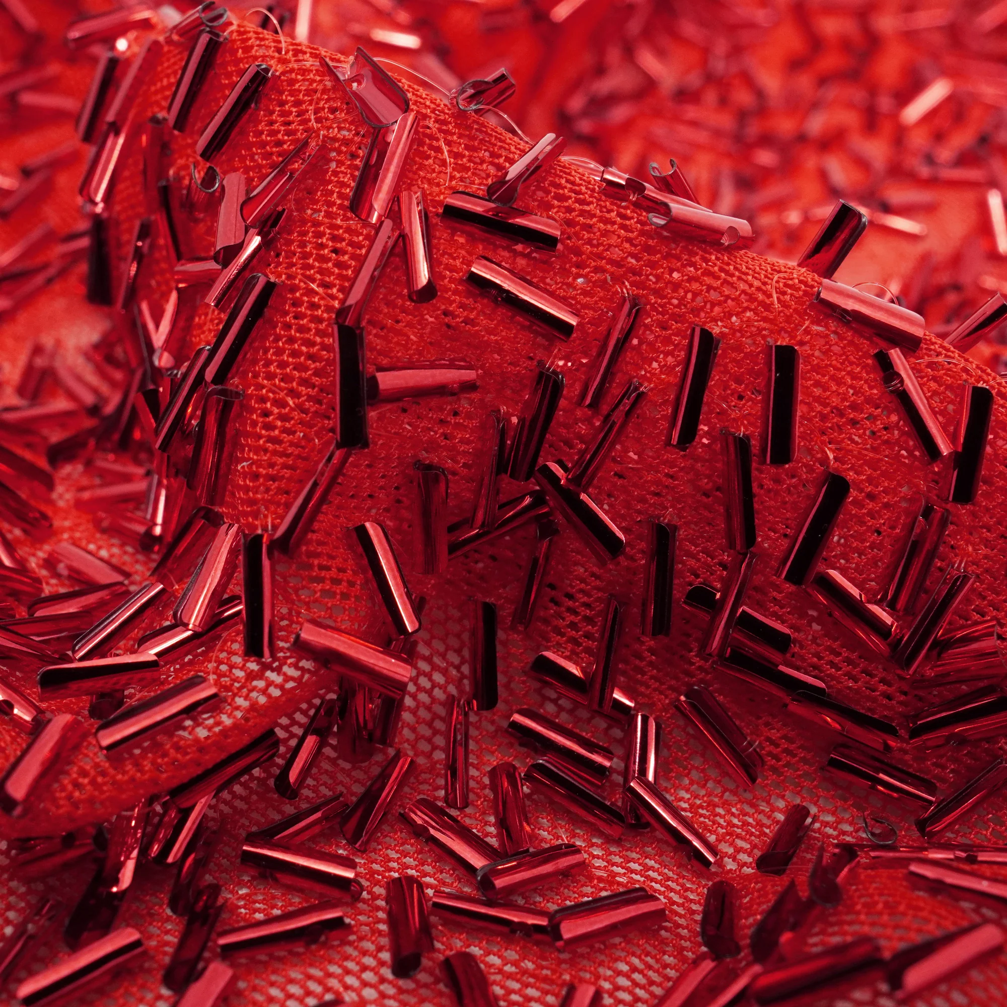 Dazzle Beaded Stretch Mesh Fabric | Blue Moon Fabrics - Image 37