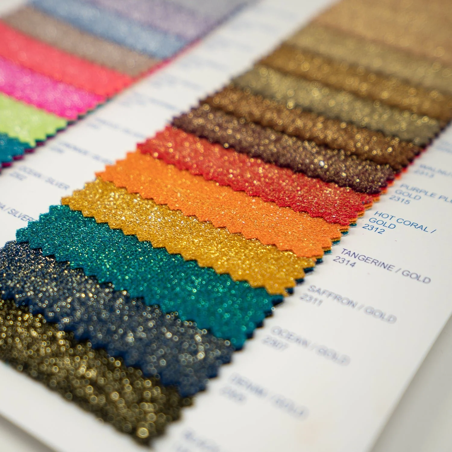 Deluxe Nylon Spandex Lurex Color Card | Blue Moon Fabrics - Image 3