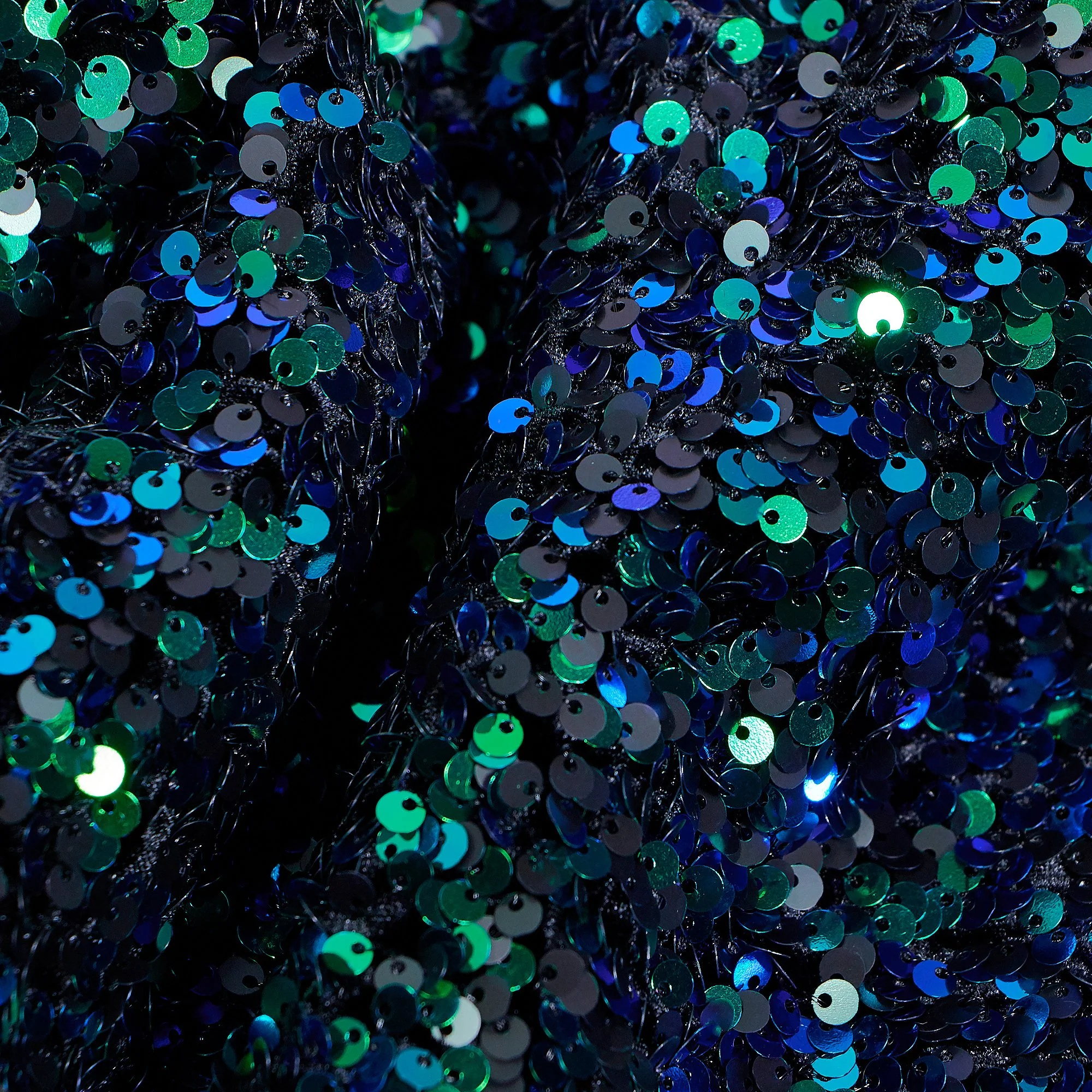 Duchess Stretch Velvet Sequin Fabric | Blue Moon Fabrics - Image 12