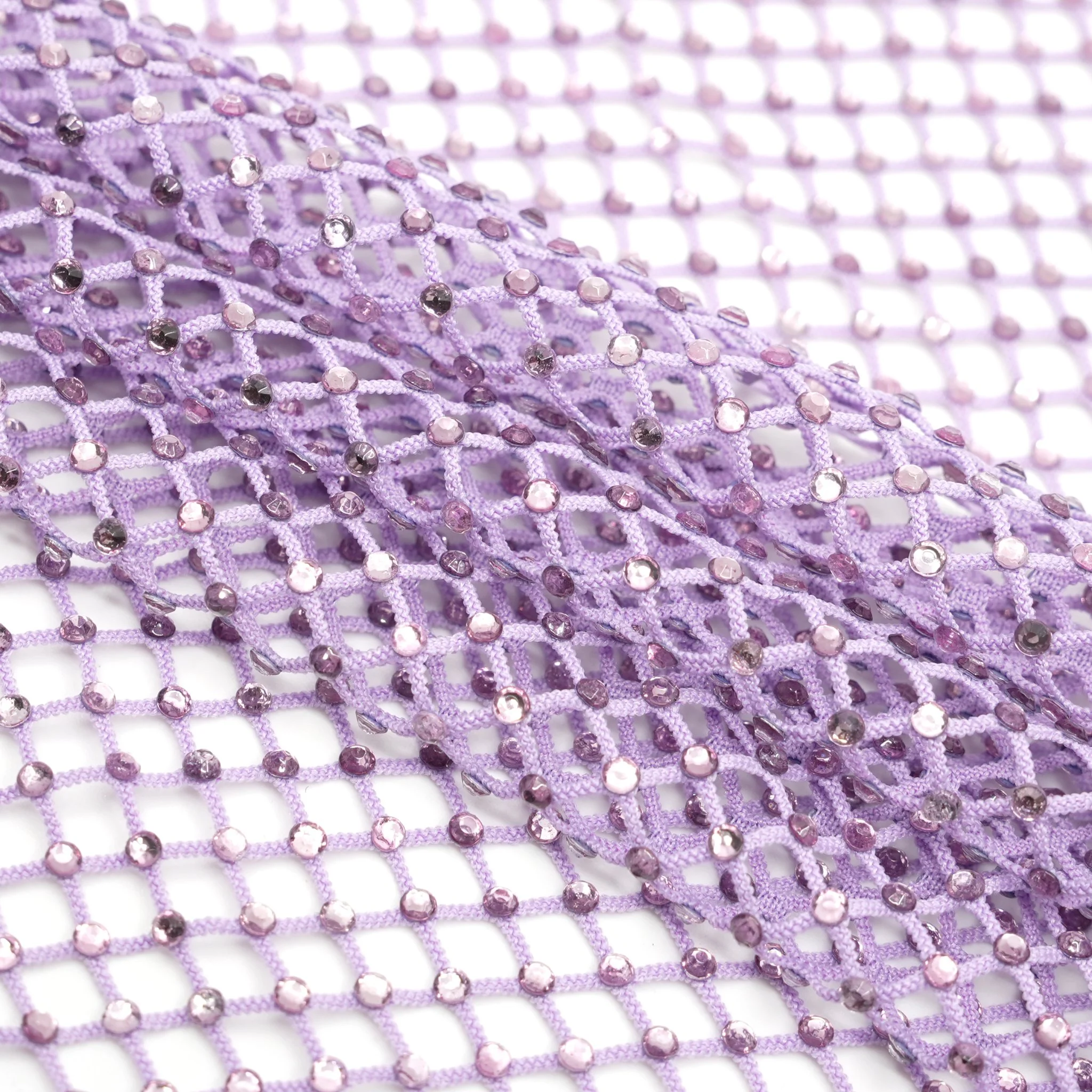 Enigma Diamond Fishnet Fabric | Blue Moon Fabrics - Image 101