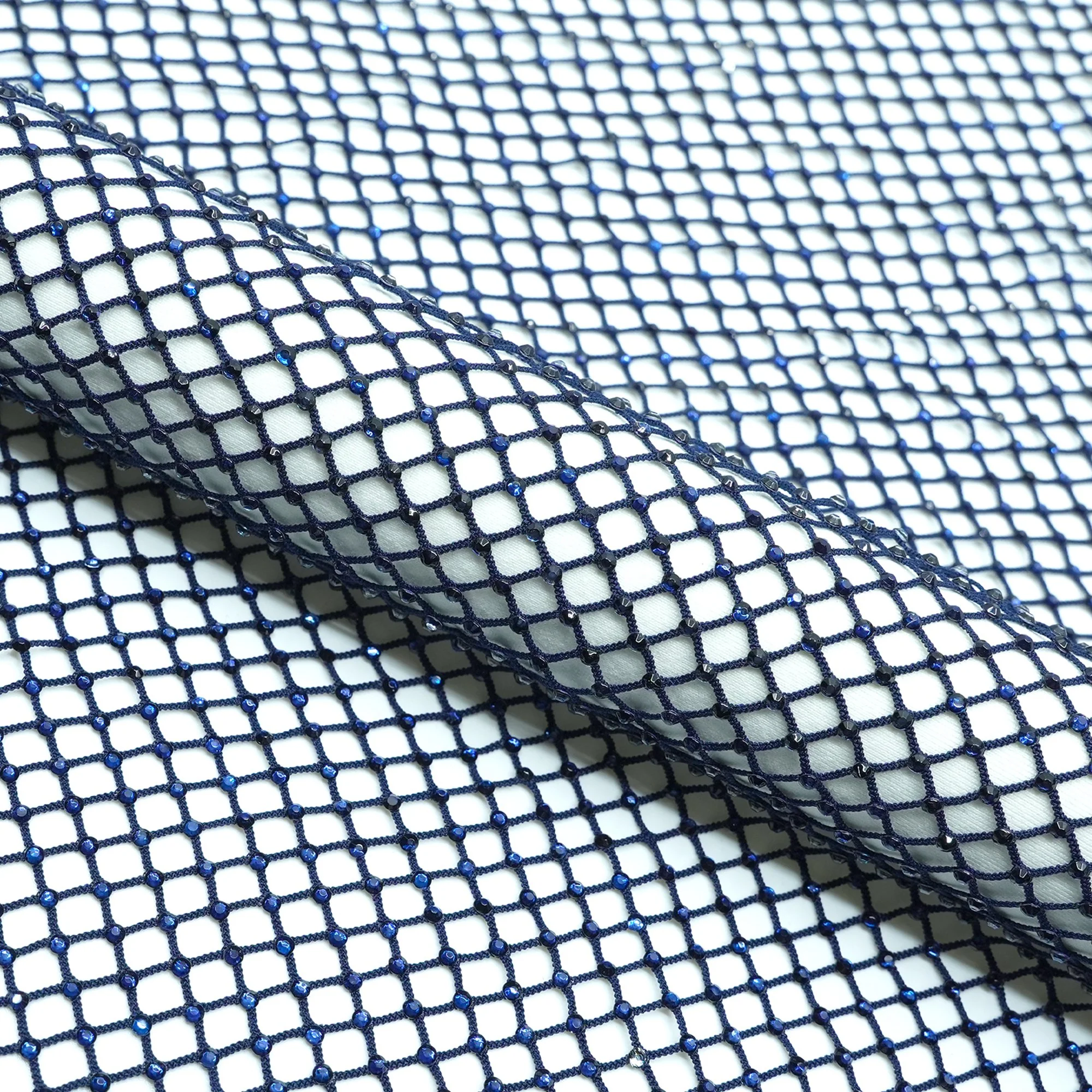 Enigma Diamond Fishnet Fabric | Blue Moon Fabrics - Image 104