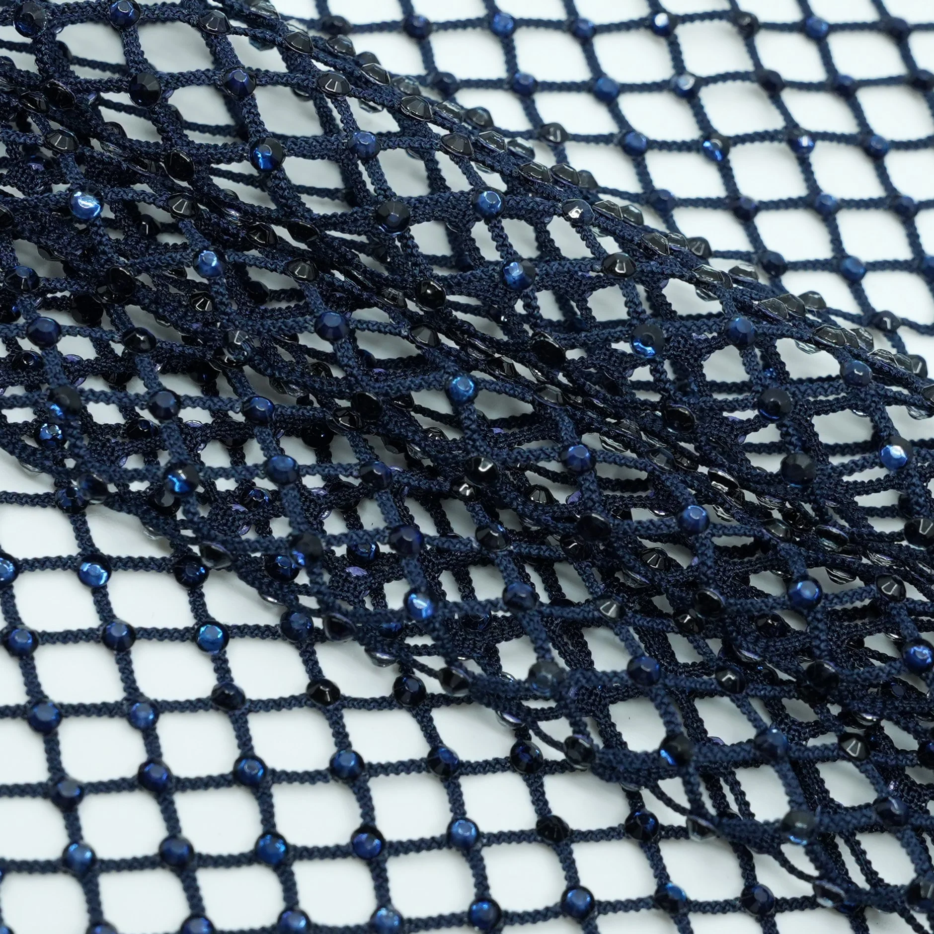 Enigma Diamond Fishnet Fabric | Blue Moon Fabrics - Image 106