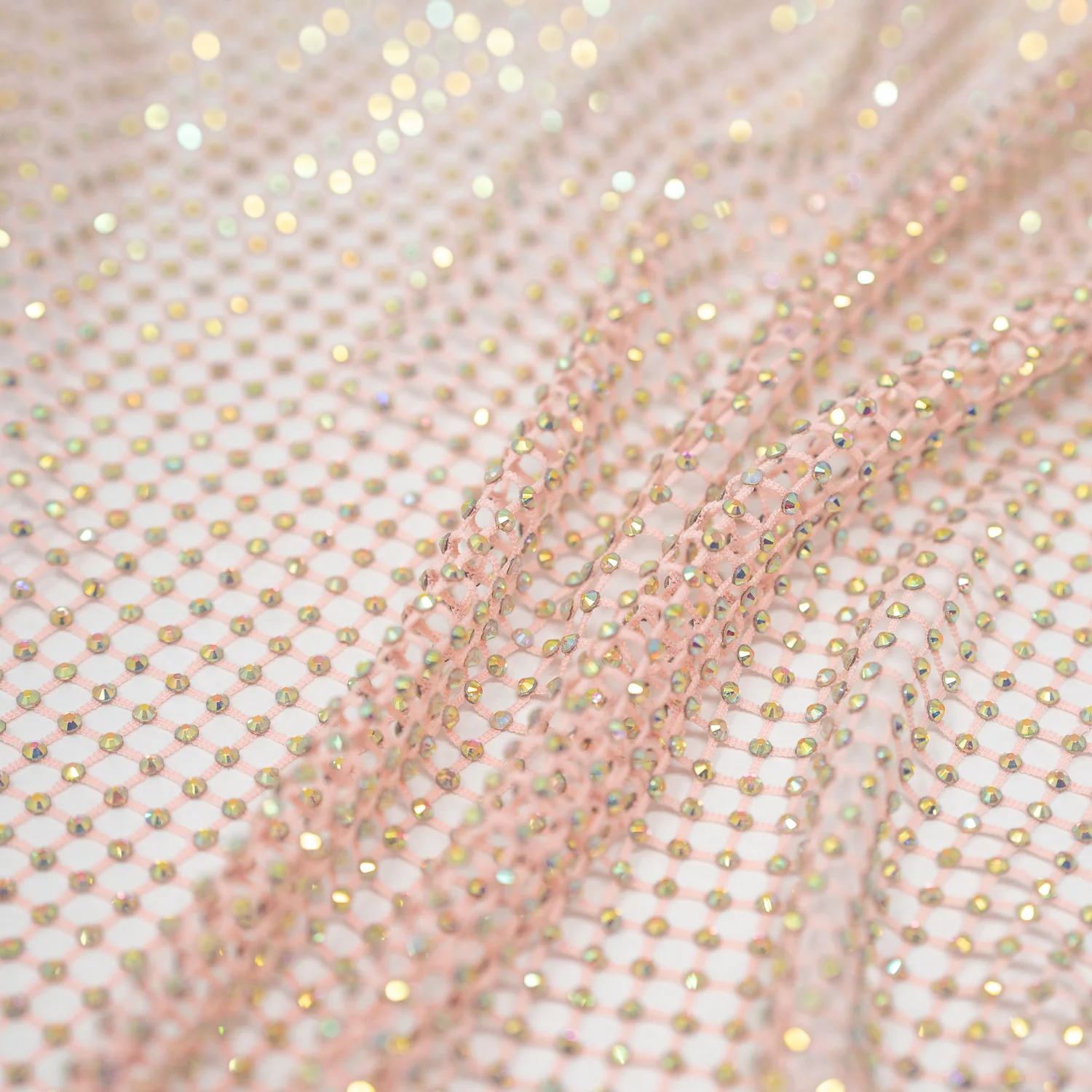 Enigma Diamond Fishnet Fabric | Blue Moon Fabrics - Image 11