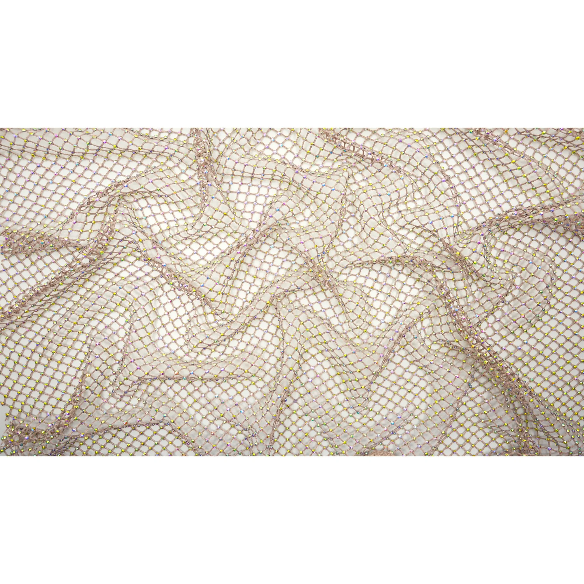 Enigma Diamond Fishnet Fabric | Blue Moon Fabrics - Image 117