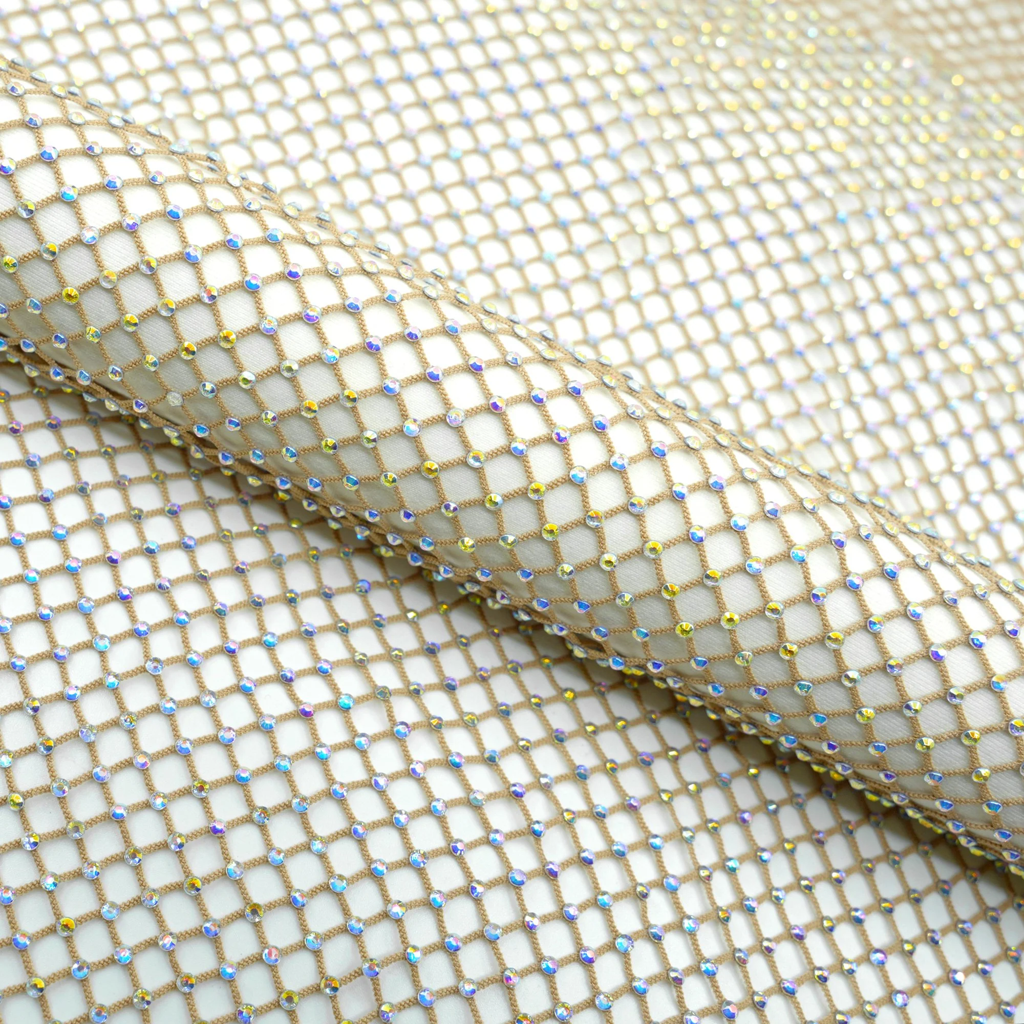 Enigma Diamond Fishnet Fabric | Blue Moon Fabrics - Image 119