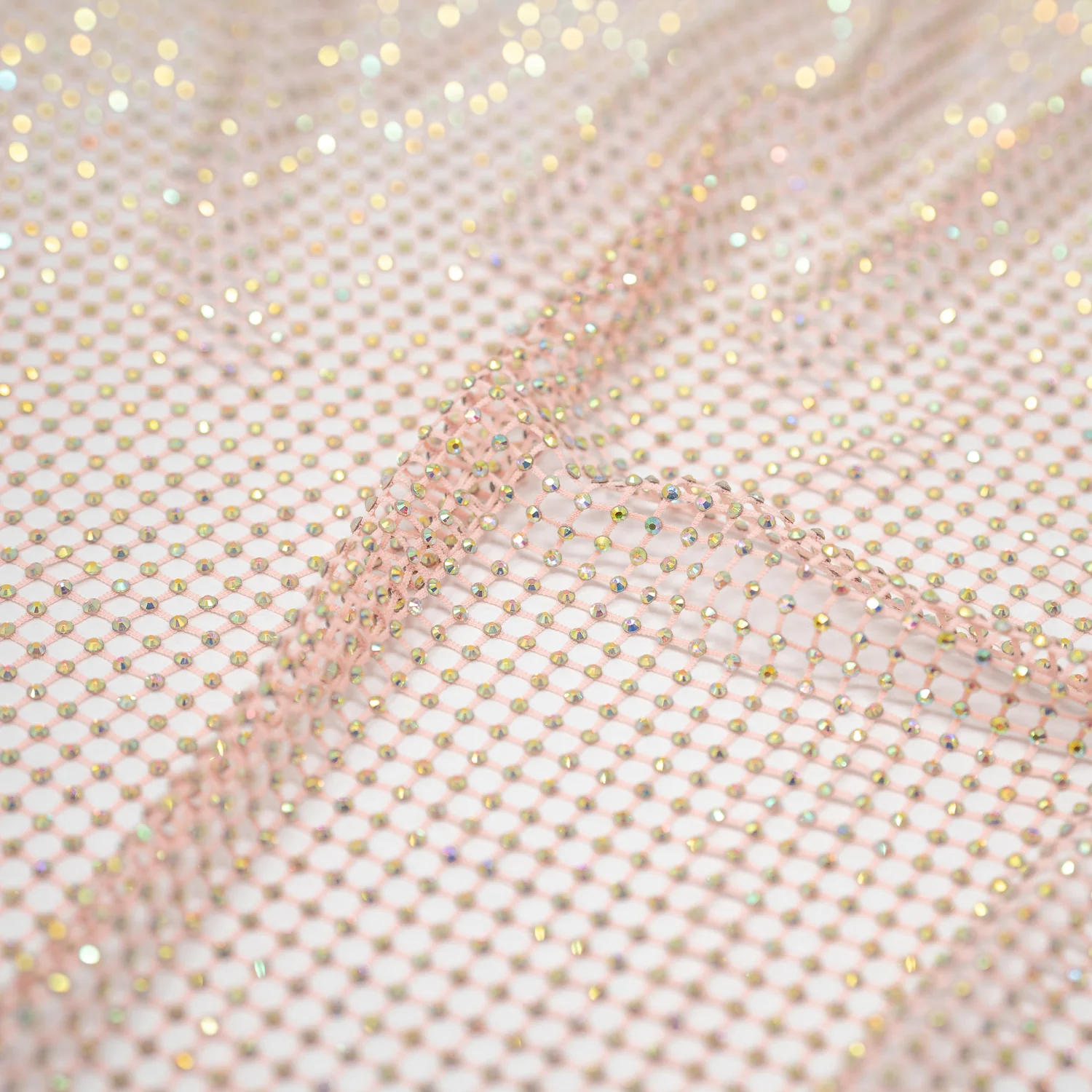 Enigma Diamond Fishnet Fabric | Blue Moon Fabrics - Image 12