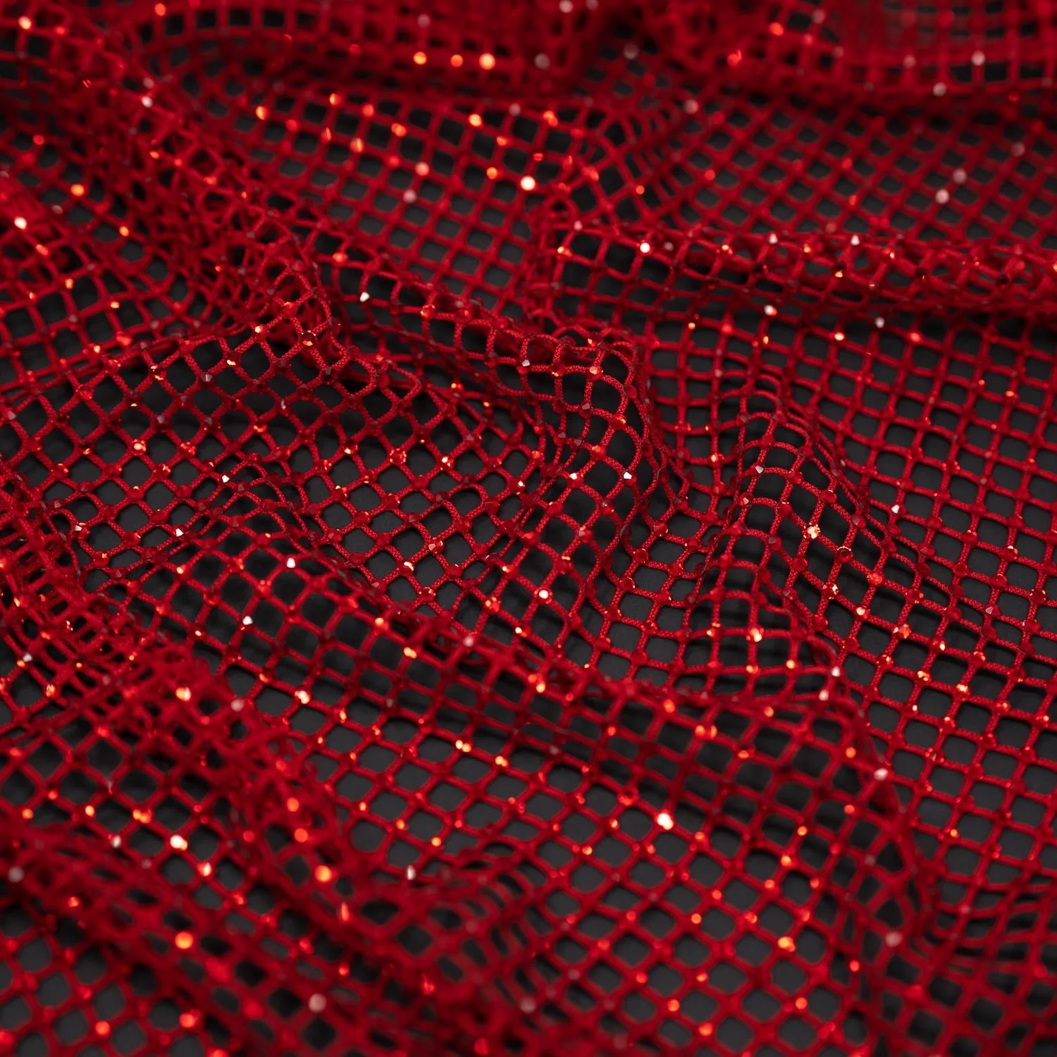Enigma Diamond Fishnet Fabric | Blue Moon Fabrics - Image 14