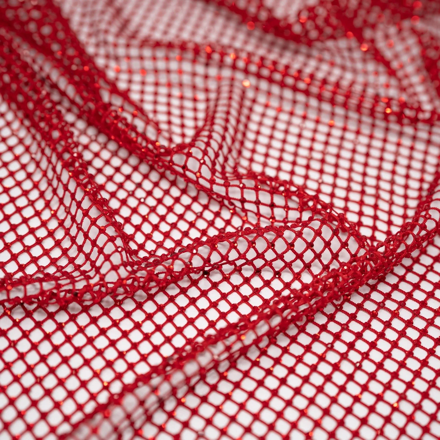 Enigma Diamond Fishnet Fabric | Blue Moon Fabrics - Image 17