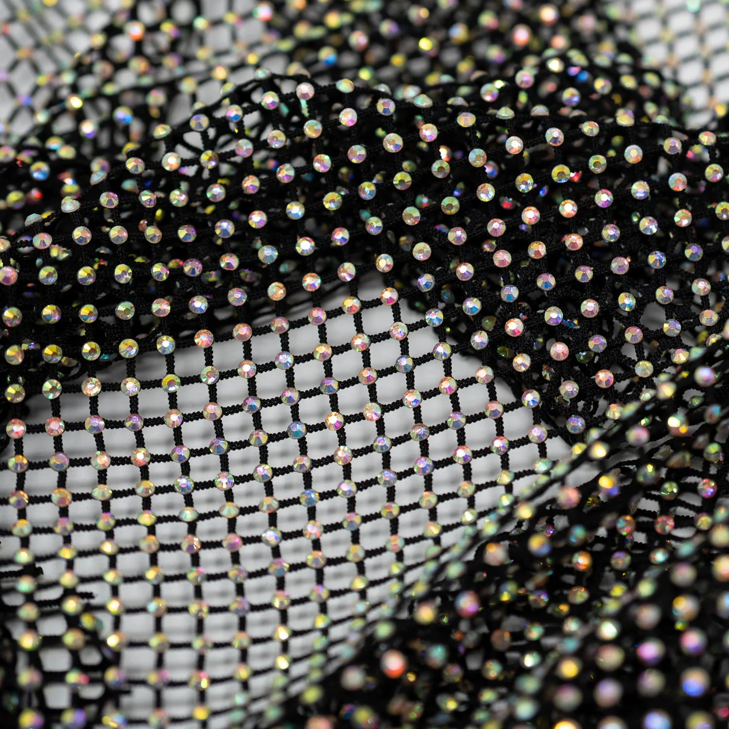 Enigma Diamond Fishnet Fabric | Blue Moon Fabrics - Image 28
