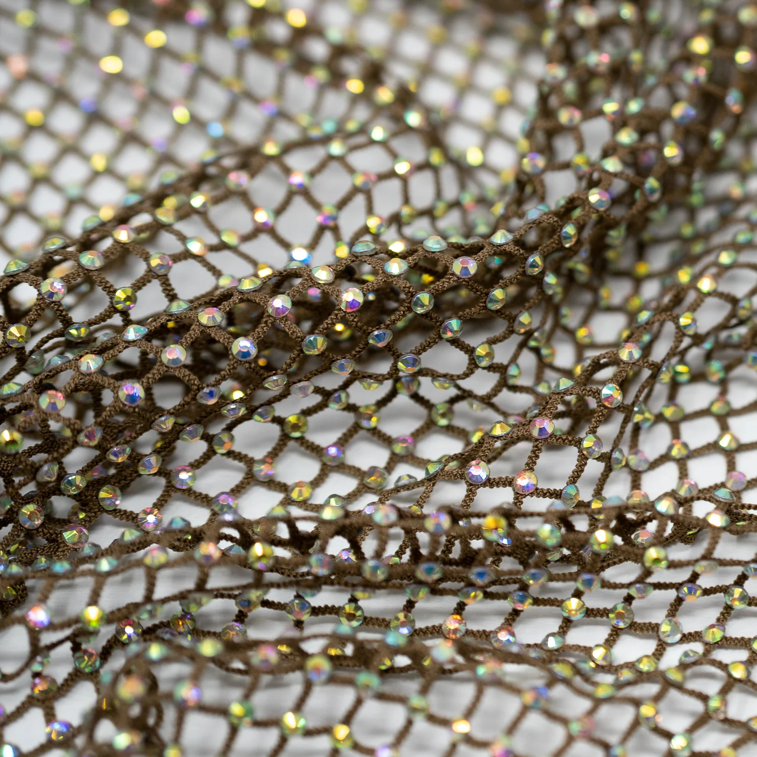 Enigma Diamond Fishnet Fabric | Blue Moon Fabrics - Image 34