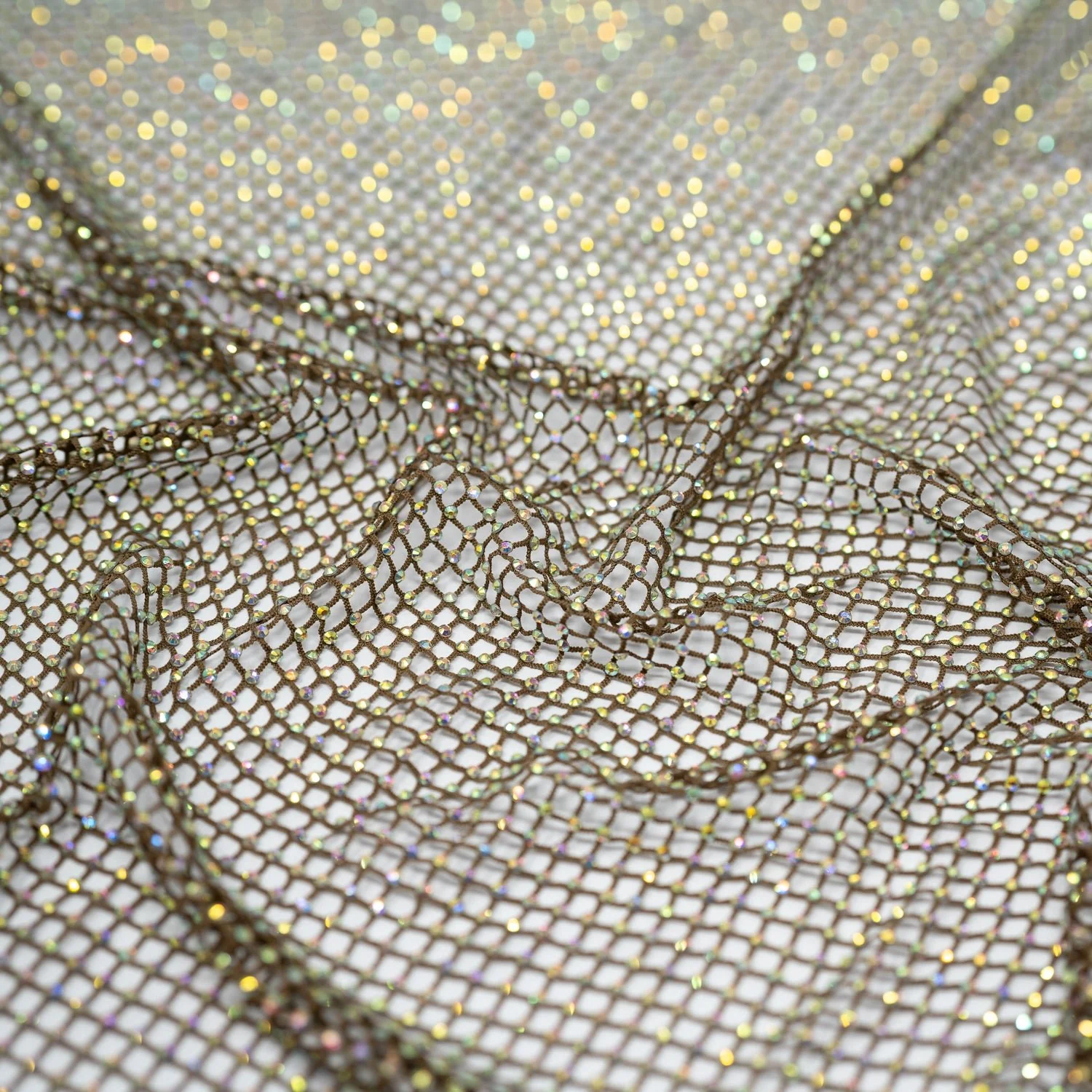 Enigma Diamond Fishnet Fabric | Blue Moon Fabrics - Image 35