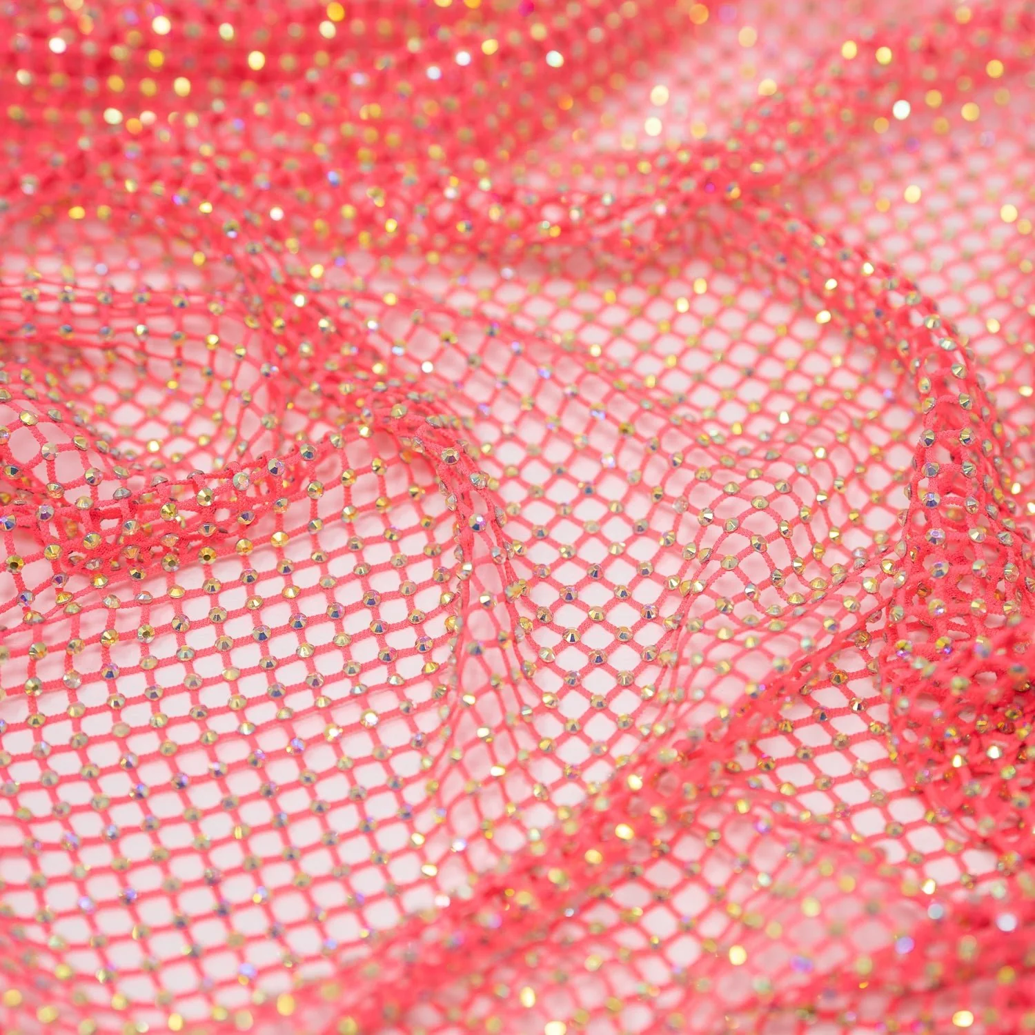 Enigma Diamond Fishnet Fabric | Blue Moon Fabrics - Image 4