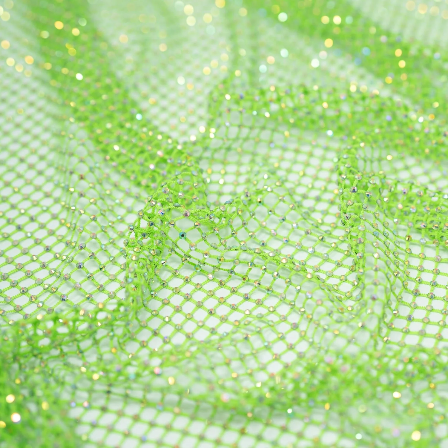Enigma Diamond Fishnet Fabric | Blue Moon Fabrics - Image 44