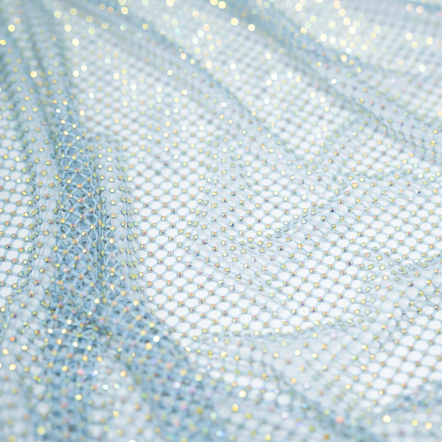 Enigma Diamond Fishnet Fabric | Blue Moon Fabrics - Image 51