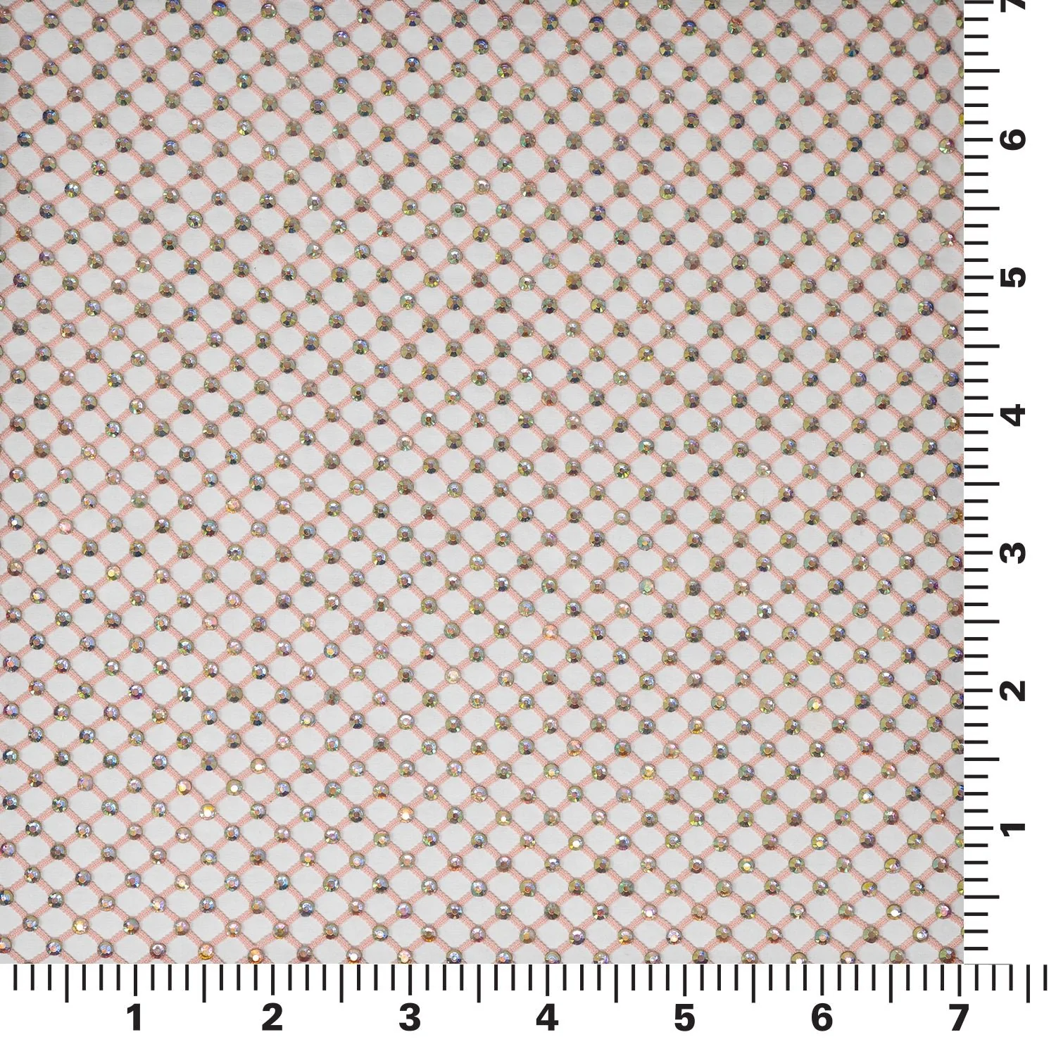 Enigma Diamond Fishnet Fabric | Blue Moon Fabrics - Image 7