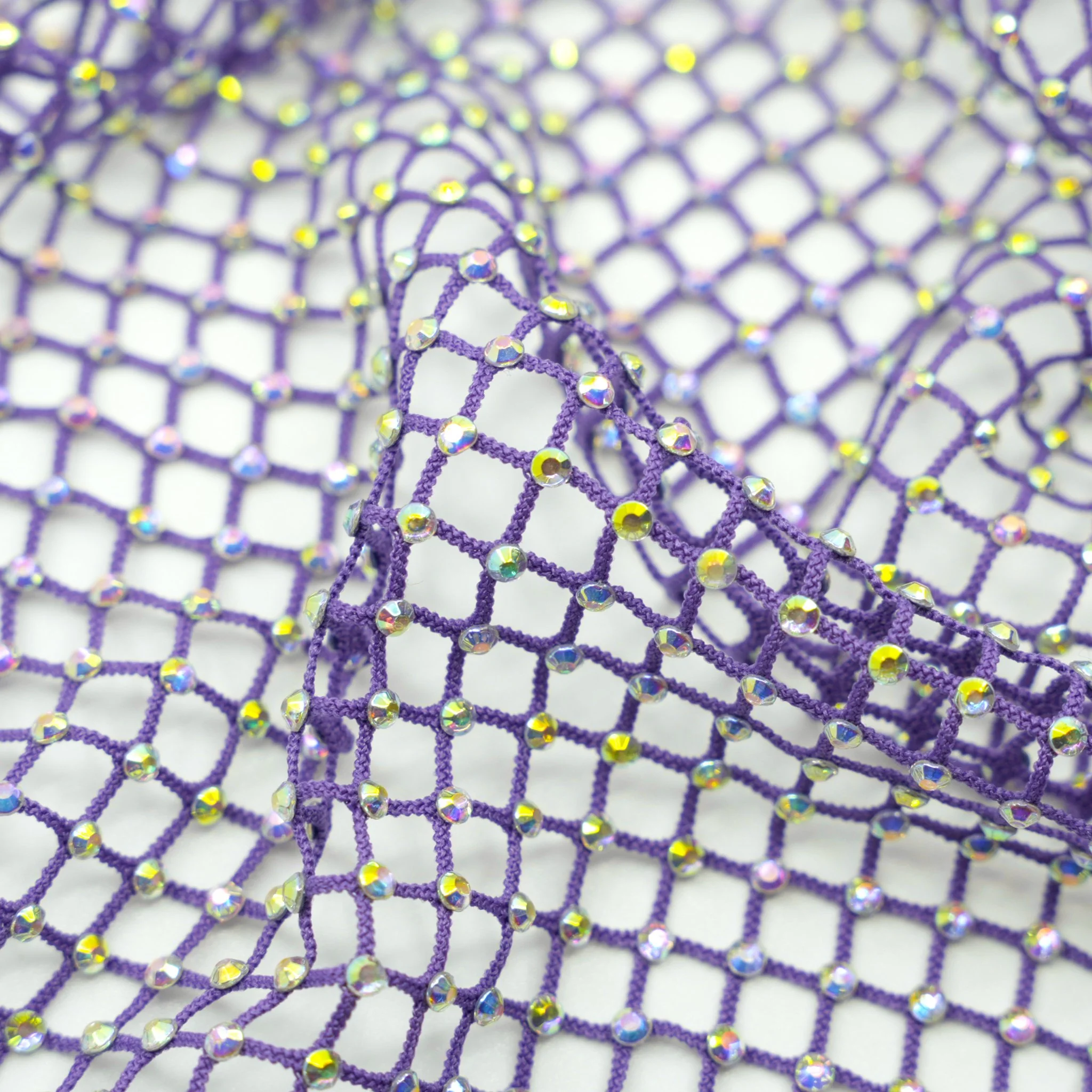 Enigma Diamond Fishnet Fabric | Blue Moon Fabrics - Image 70