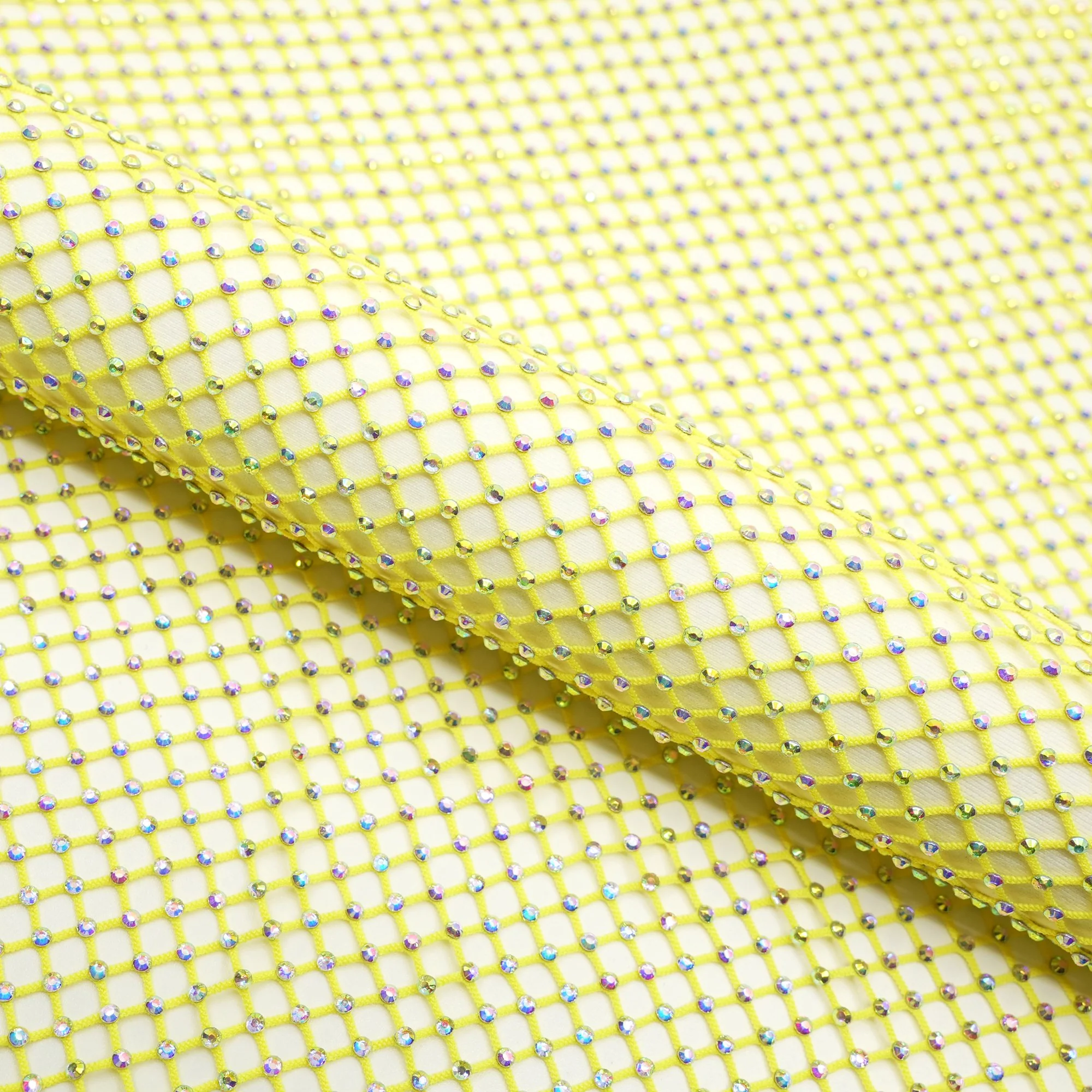 Enigma Diamond Fishnet Fabric | Blue Moon Fabrics - Image 74