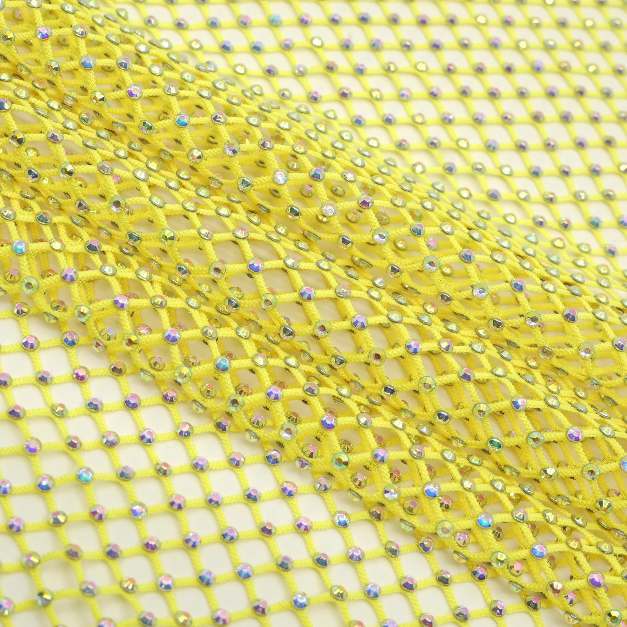 Enigma Diamond Fishnet Fabric | Blue Moon Fabrics - Image 76