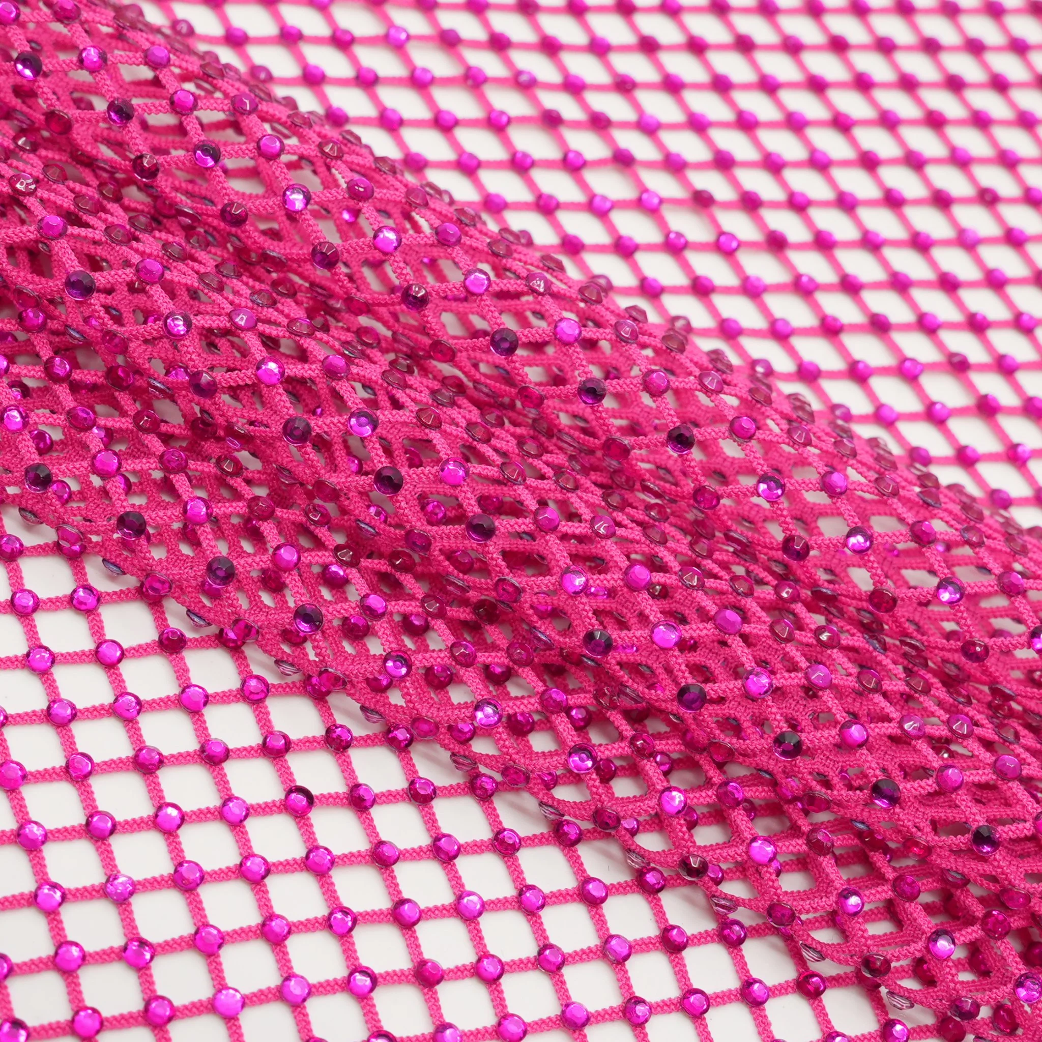 Enigma Diamond Fishnet Fabric | Blue Moon Fabrics - Image 86