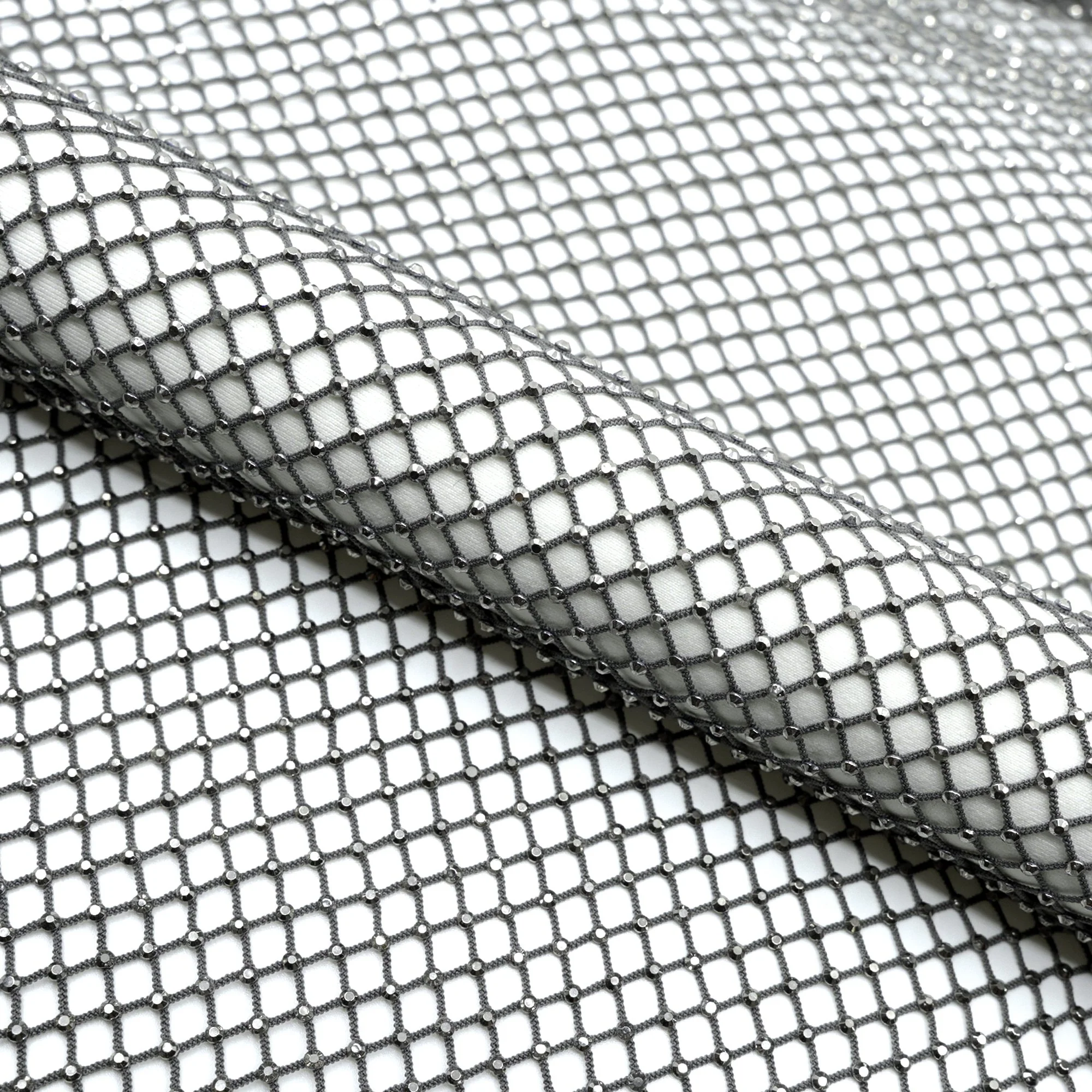 Enigma Diamond Fishnet Fabric | Blue Moon Fabrics - Image 89