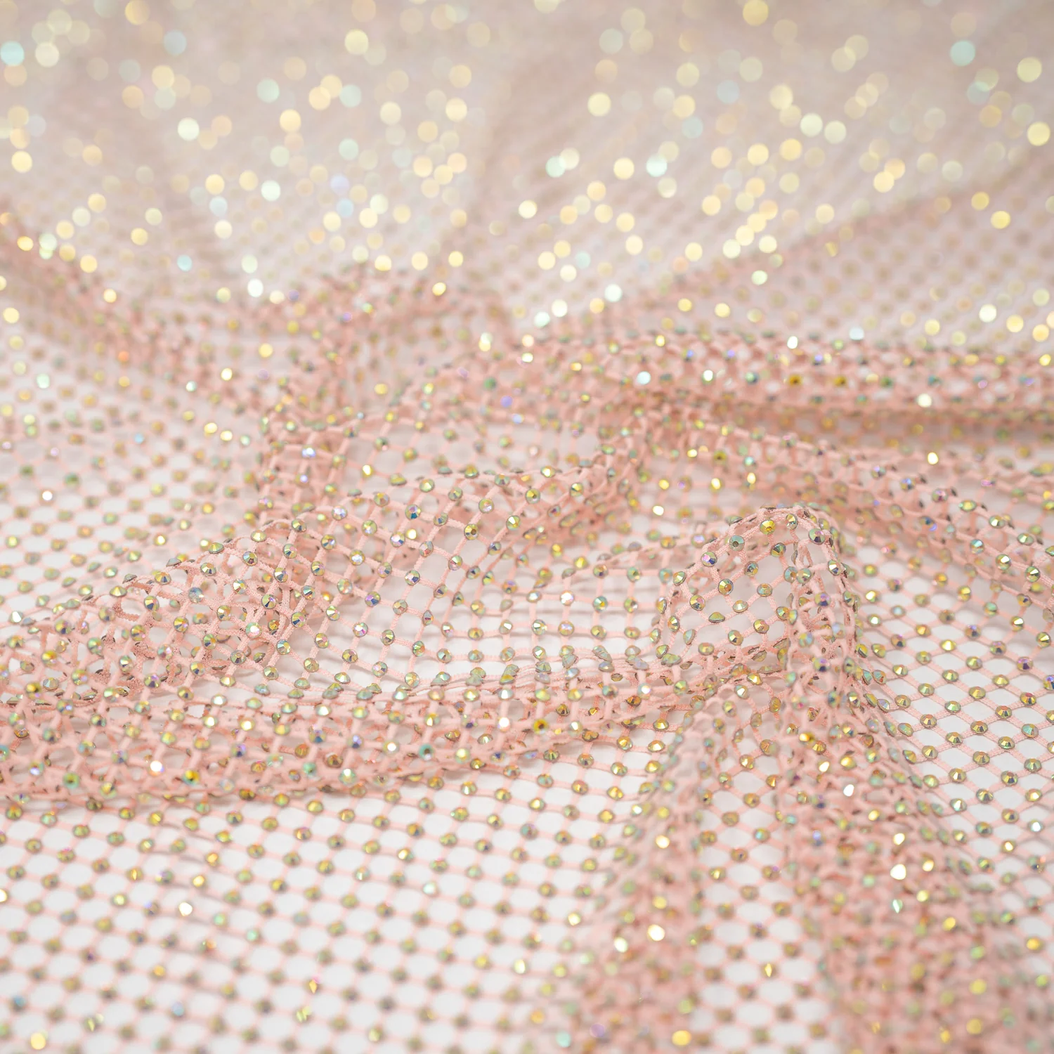 Enigma Diamond Fishnet Fabric | Blue Moon Fabrics - Image 9