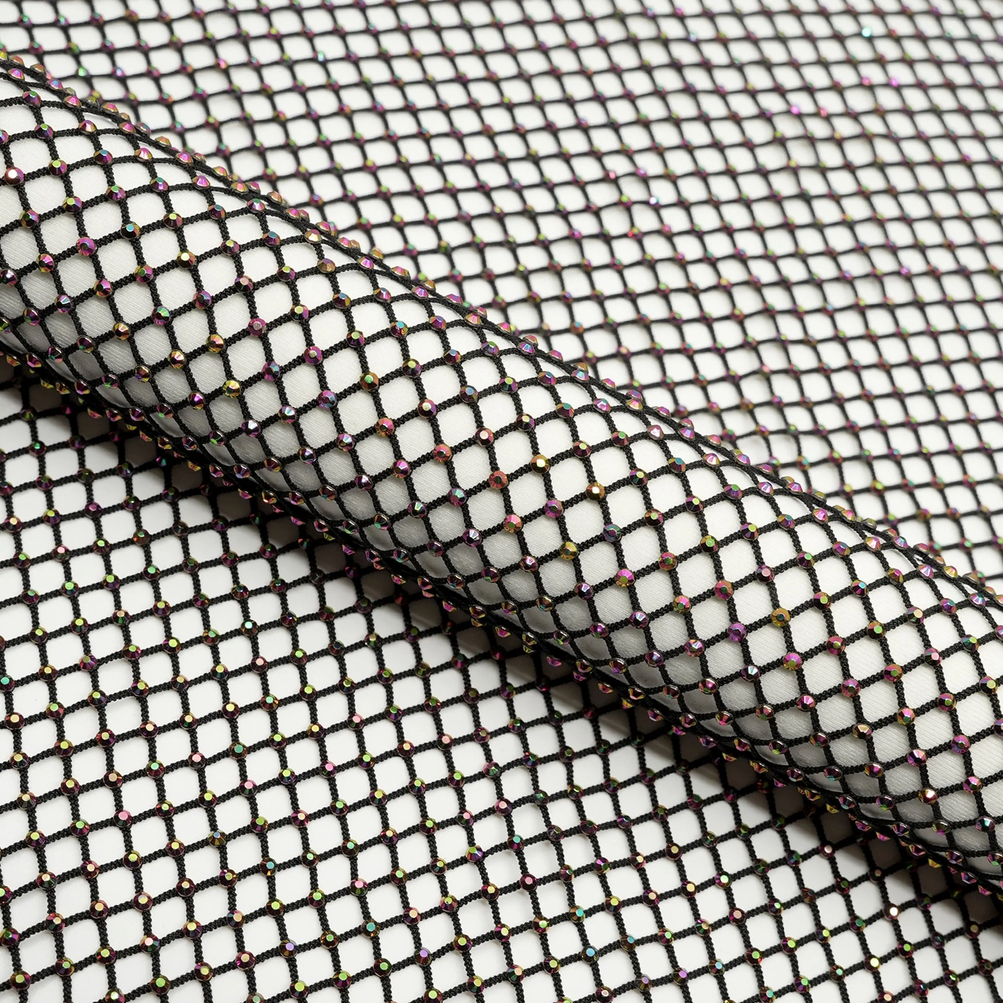 Enigma Diamond Fishnet Fabric | Blue Moon Fabrics - Image 94