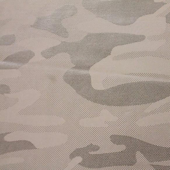 GI Jane Foil Printed Superflex Heavy Compression Spandex Fabric | Blue Moon Fabrics - Image 3