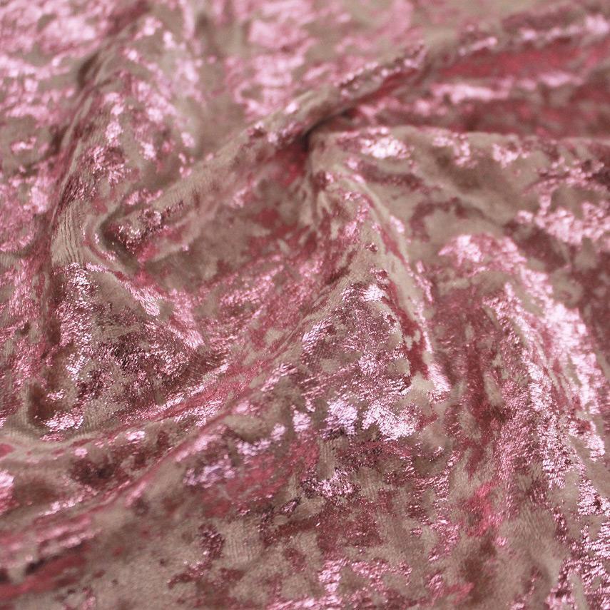 Gilded Stretch Velvet Fabric | Blue Moon Fabrics - Image 6