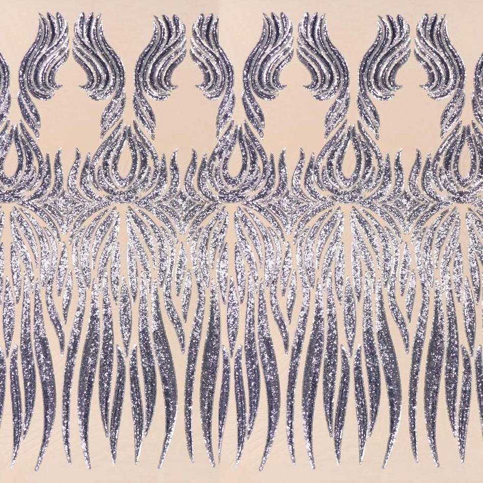 Icarus Stretch Mesh Sequin Fabric | Blue Moon Fabrics - Image 5