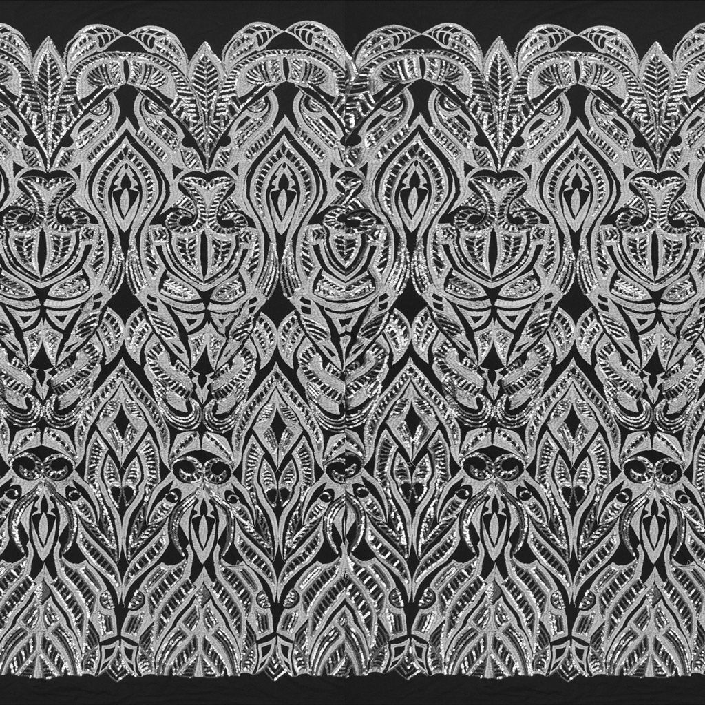 Maya Stretch Mesh Sequin Fabric | Blue Moon Fabrics - Image 11