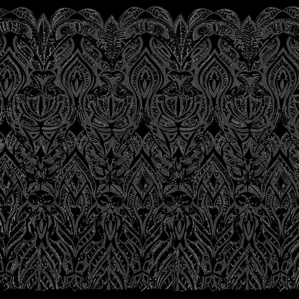 Maya Stretch Mesh Sequin Fabric | Blue Moon Fabrics - Image 9