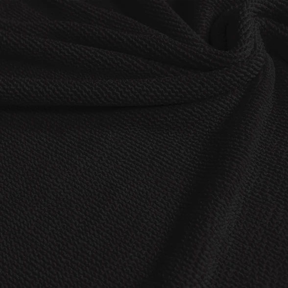 Popcorn Polyester Spandex Jacquard Fabric | Blue Moon Fabrics - Image 3