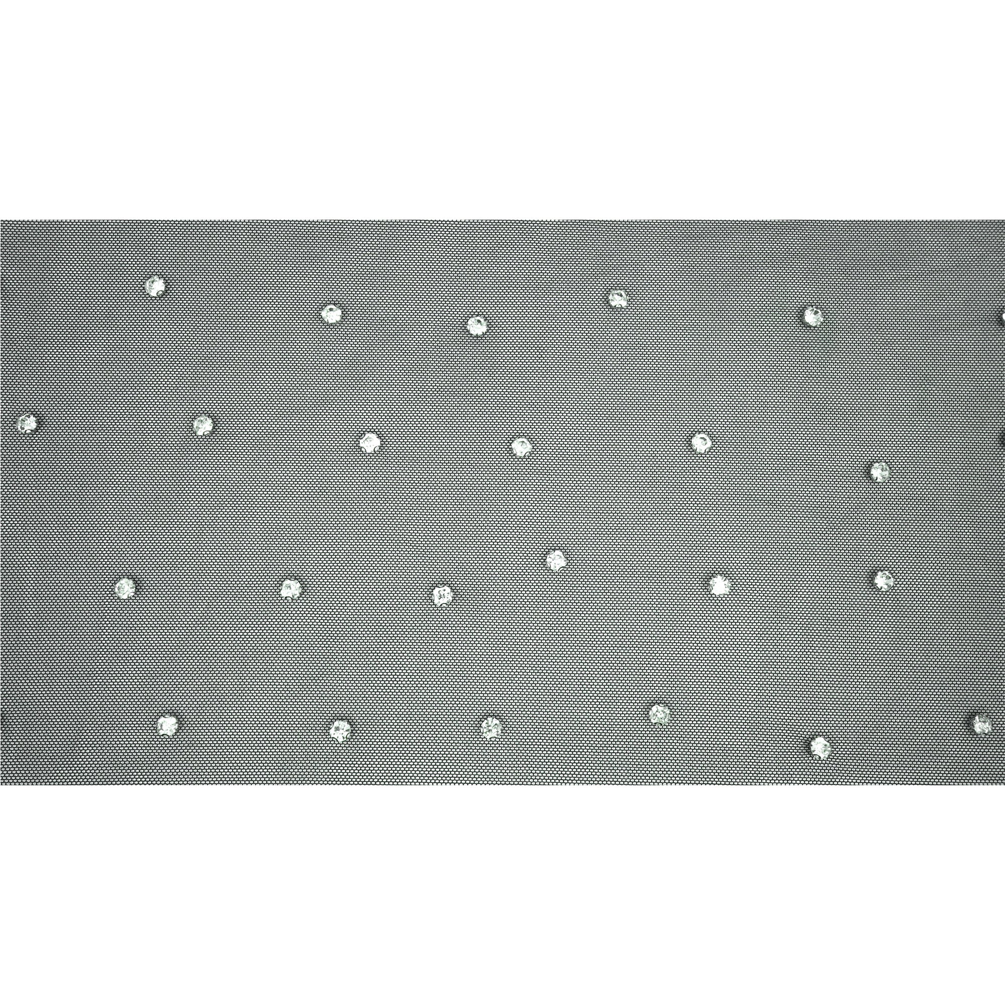 Stellar Rhinestone Stretch Mesh Fabric | Blue Moon Fabrics - Image 14