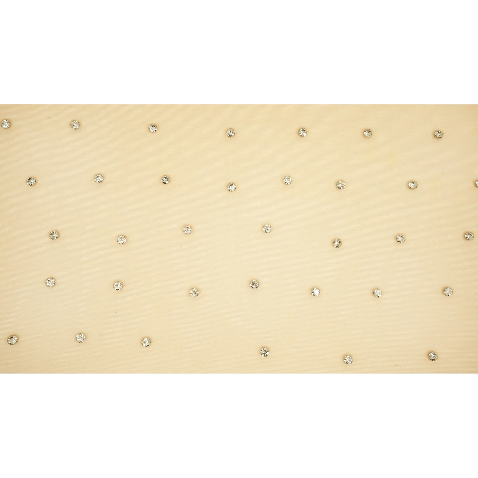 Stellar Rhinestone Stretch Mesh Fabric | Blue Moon Fabrics - Image 19