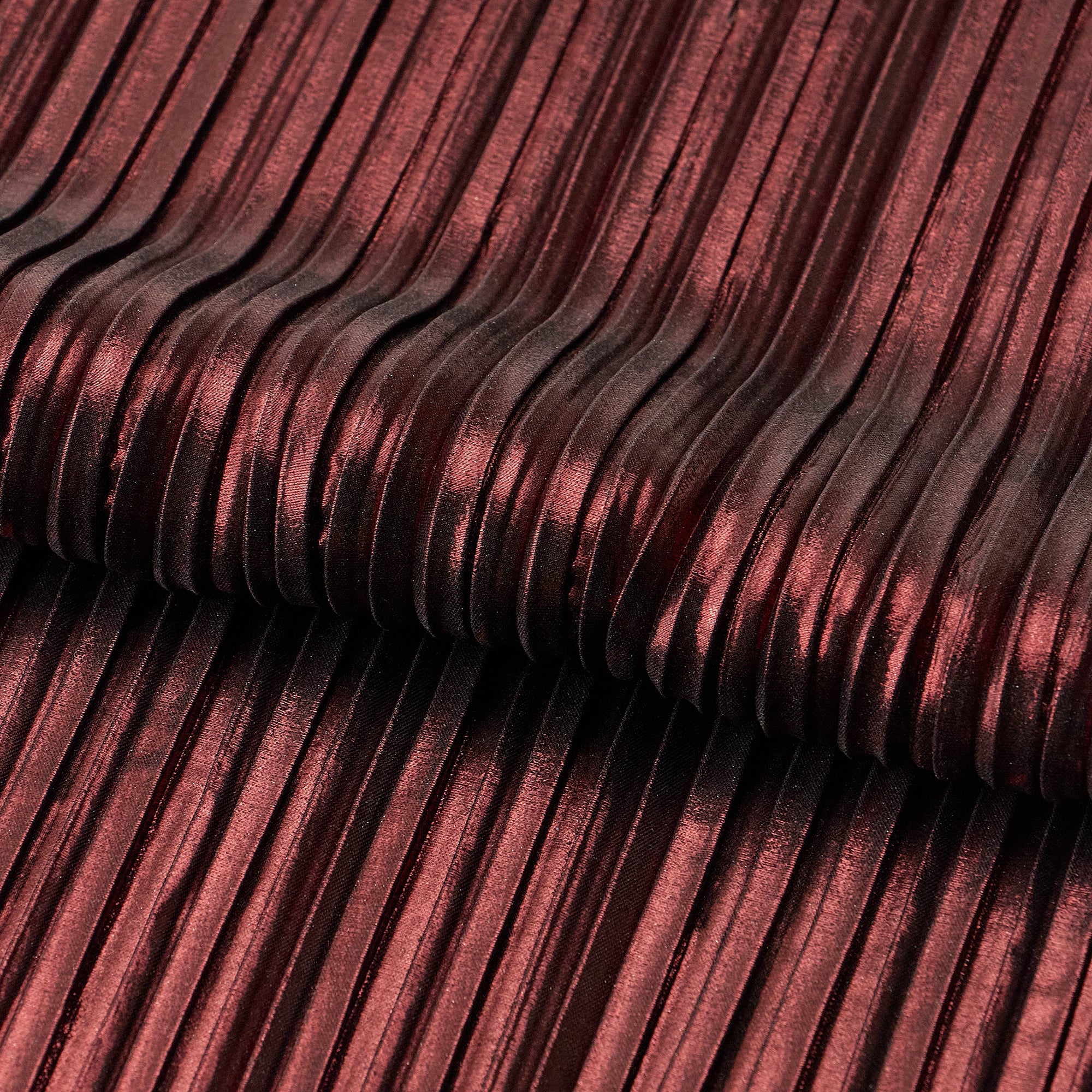 Titanium Pleated Polyester Fabric | Blue Moon Fabrics - Image 5