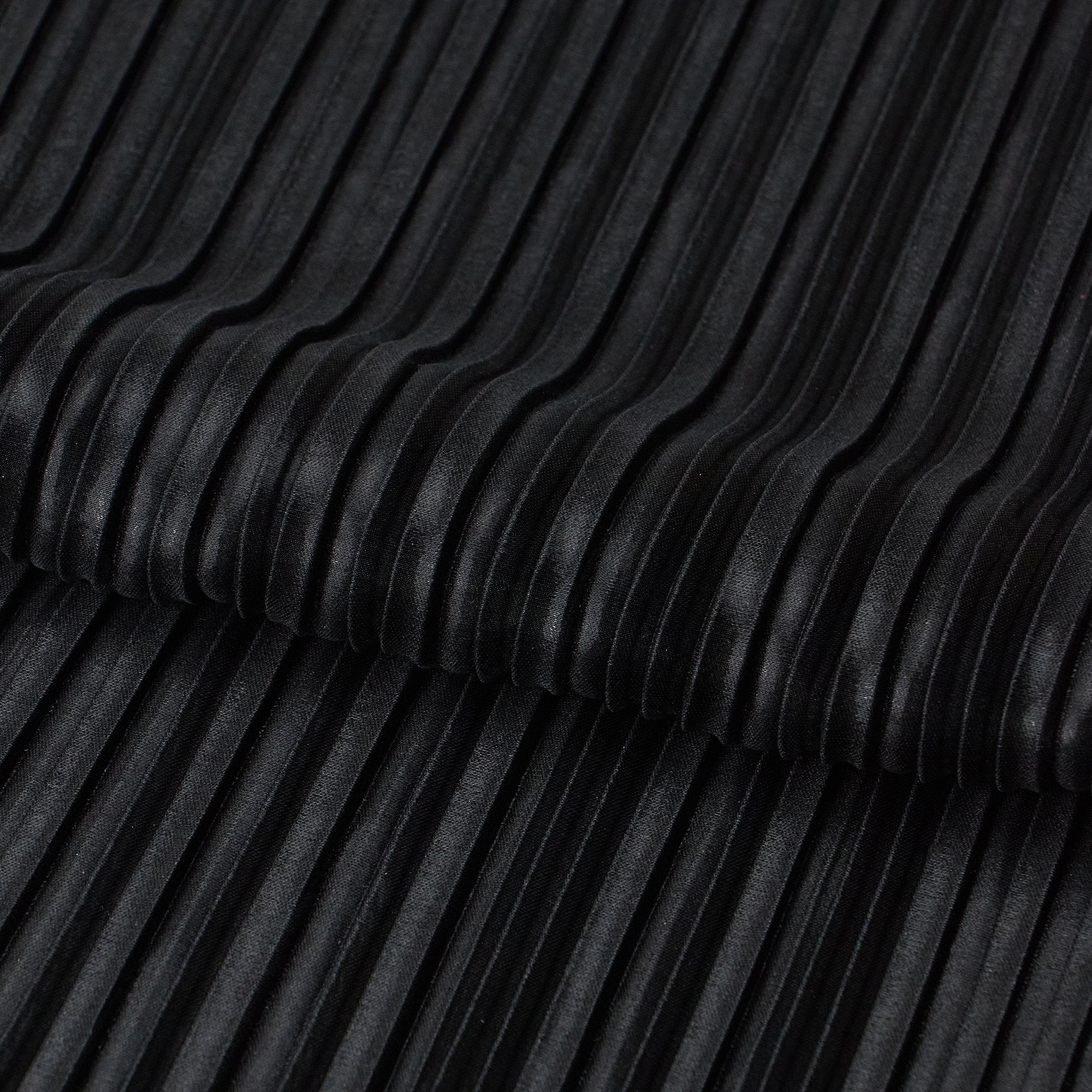 Titanium Pleated Polyester Fabric | Blue Moon Fabrics - Image 7