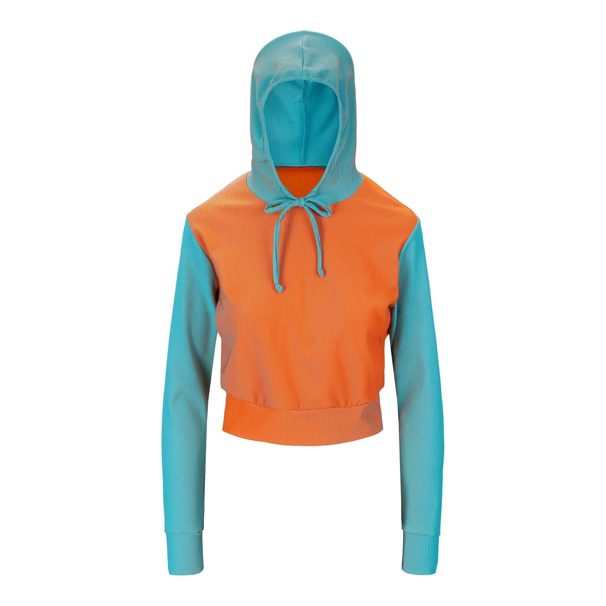 Two Tone Rib Nylon Polyester Spandex Fabric | Blue Moon Fabrics - Image 27