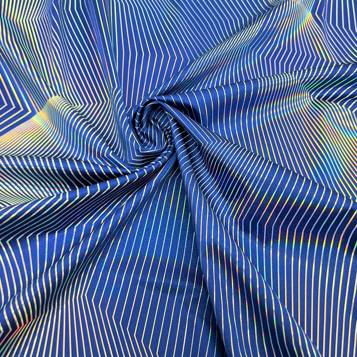 Vision Holographic Spandex Fabric | Blue Moon Fabrics - Image 3