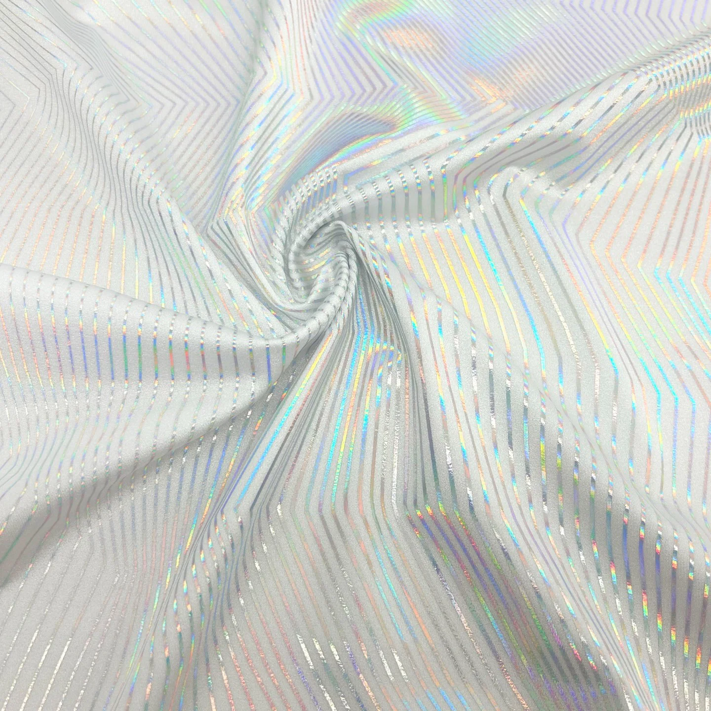 Vision Holographic Spandex Fabric | Blue Moon Fabrics - Image 4