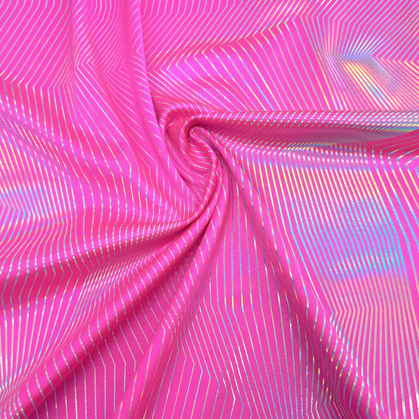 Vision Holographic Spandex Fabric | Blue Moon Fabrics - Image 5